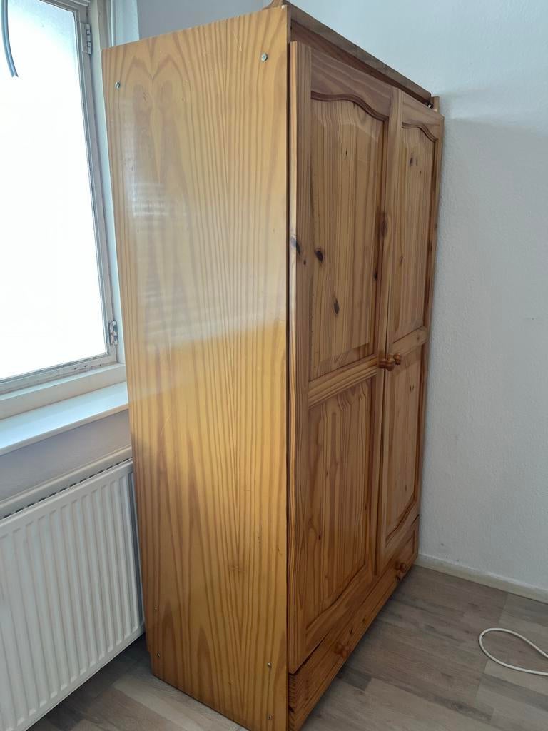 GRATIS Vintage Kast - Grenenhout - 175x100x54 cm, Huis en Inrichting, Kasten | Kledingkasten, Ophalen, Gebruikt, 100 tot 150 cm