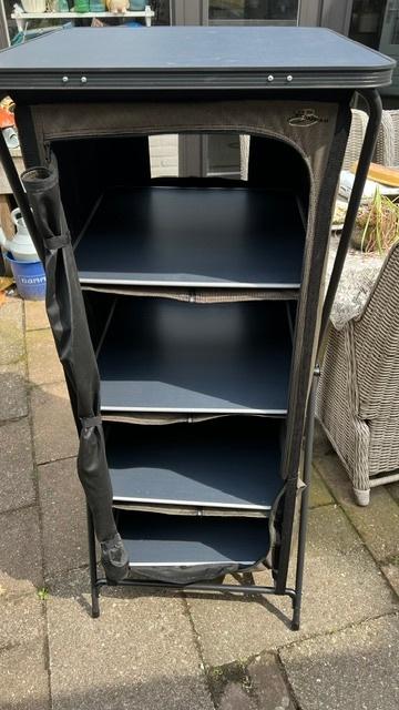2 stuks Bardani Ripiani X4 camping hang- en leg kasten, Ophalen, Zo goed als nieuw, Campingkast