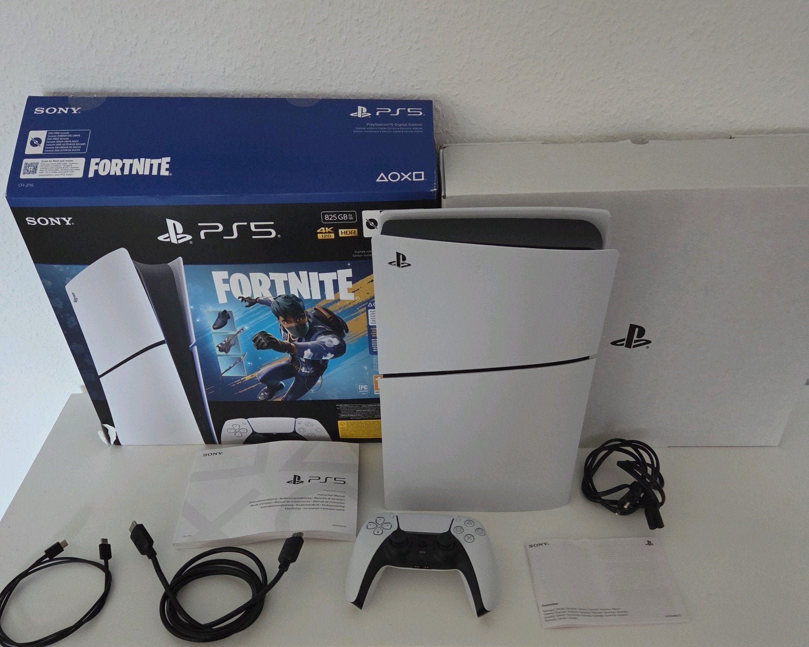 PS5 Slim + Controller Nieuwstaat OP 720€, Ophalen, Zo goed als nieuw, Met 1 controller