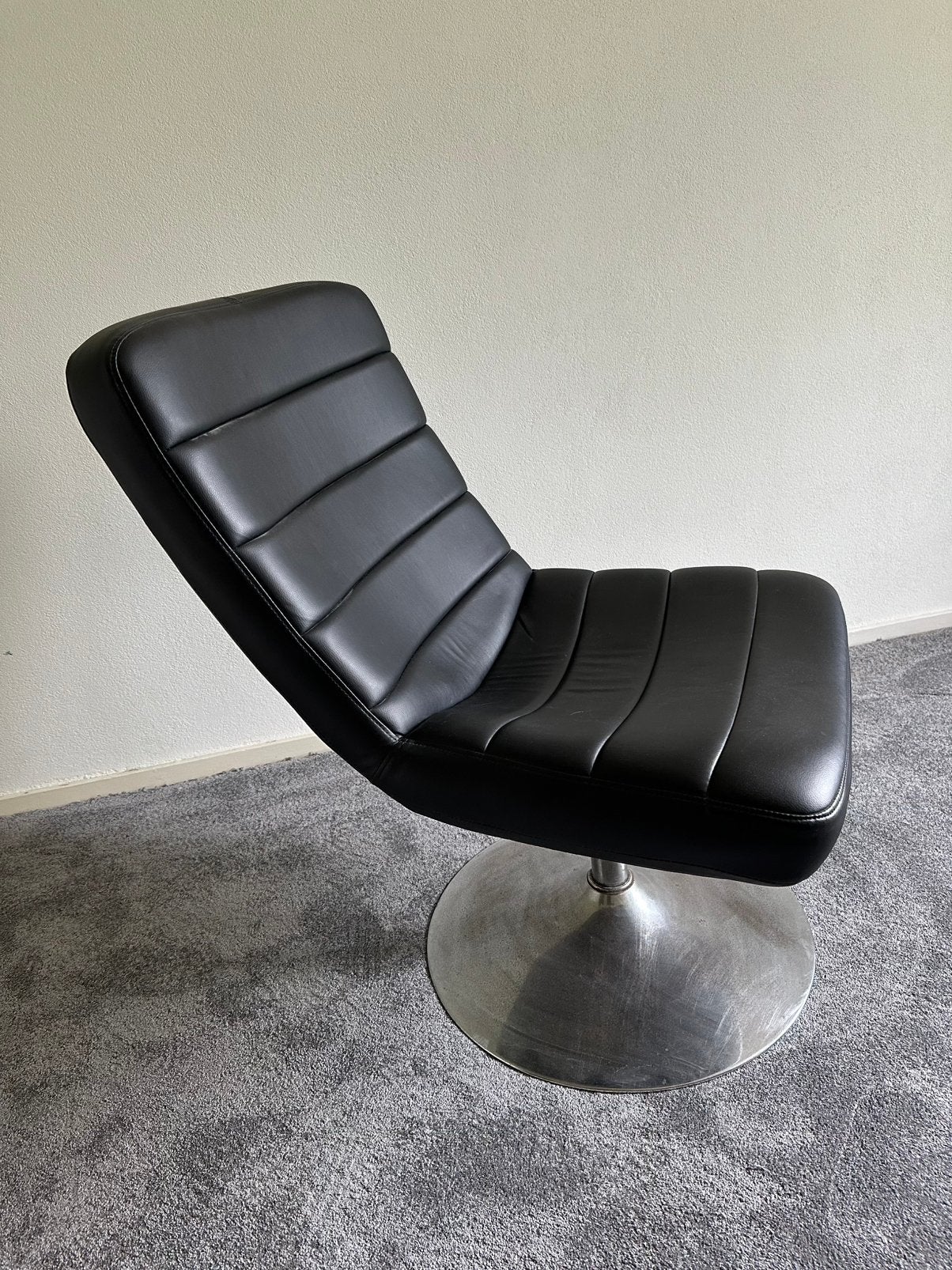 Zwarte draaistoel, Ophalen, Gebruikt, Minder dan 75 cm, 50 tot 75 cm