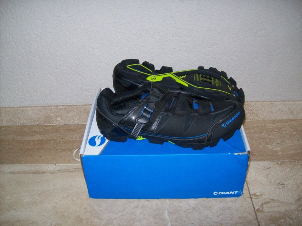 Nieuwe Giant AMP BLACK MTB schoenen maat 47, Fietsen en Brommers, Fietsaccessoires | Fietskleding, Heren, Schoenen, Nieuw, XL