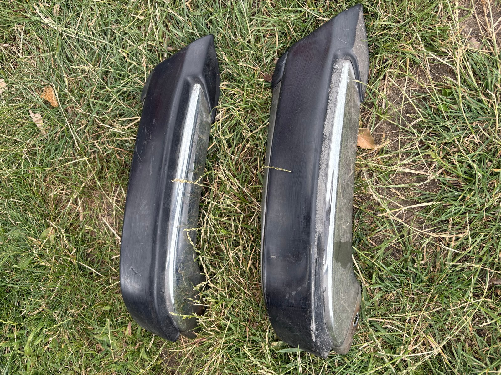 2 x bumperhoek bmw e30 type 1, Ophalen, Gebruikt, Bumper, Voor