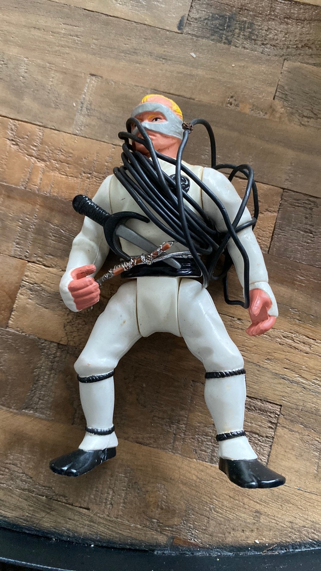 een vintage actiefiguur van het personage Dojo Kan, Ophalen of Verzenden, Gebruikt