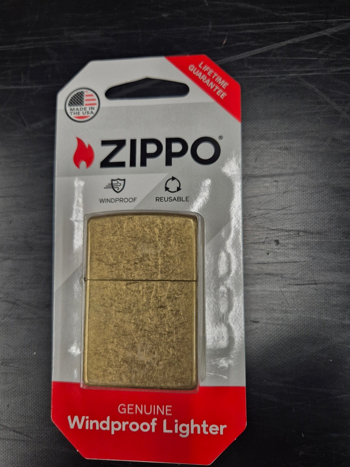 Nieuwe Zippo aansteker - Messing (Brass), Ophalen of Verzenden, Nieuw, Aansteker