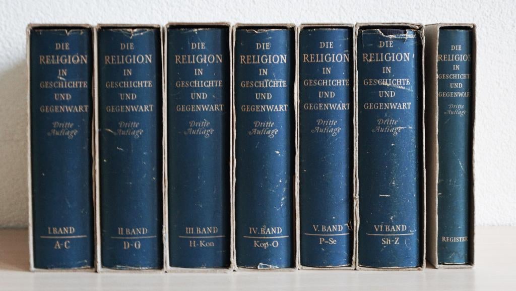 Die Religion in geschichte und Gegenwart,  Campenhausen u.a., Gelezen, Diverse auteurs, Ophalen of Verzenden, Christendom | Katholiek