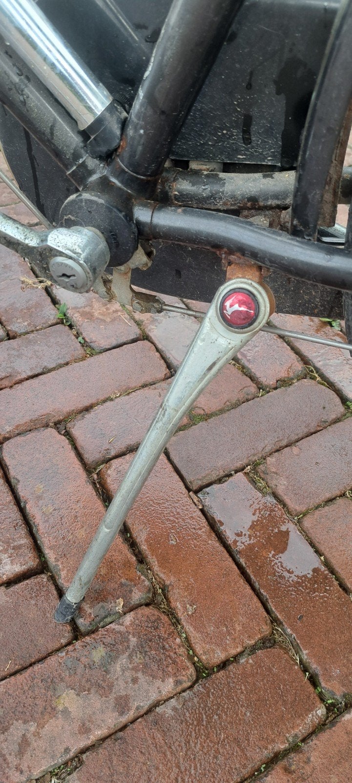 prachtige gazelle fiets met versnellingen, lampenkap erbij, Ophalen, Gebruikt, Gazelle