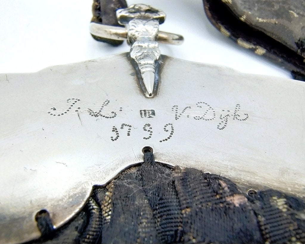 Grote zilveren tasbeugel, Jan Rienstra, Sneek, 1799, Verzenden, Zilver