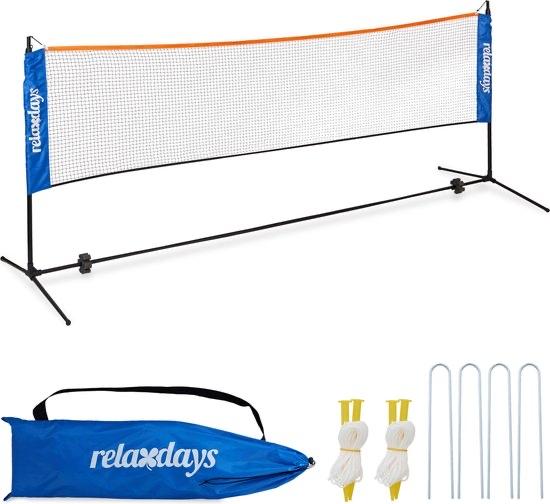 Verstelbaar Badmintonnet - Strand & Park - Tot 225 cm, Ophalen of Verzenden, Nieuw, Overige typen