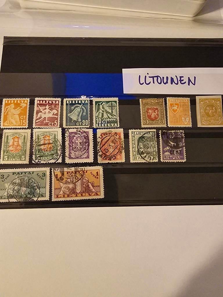 Verzameling Litouwse postzegels, Ophalen of Verzenden, Buitenland