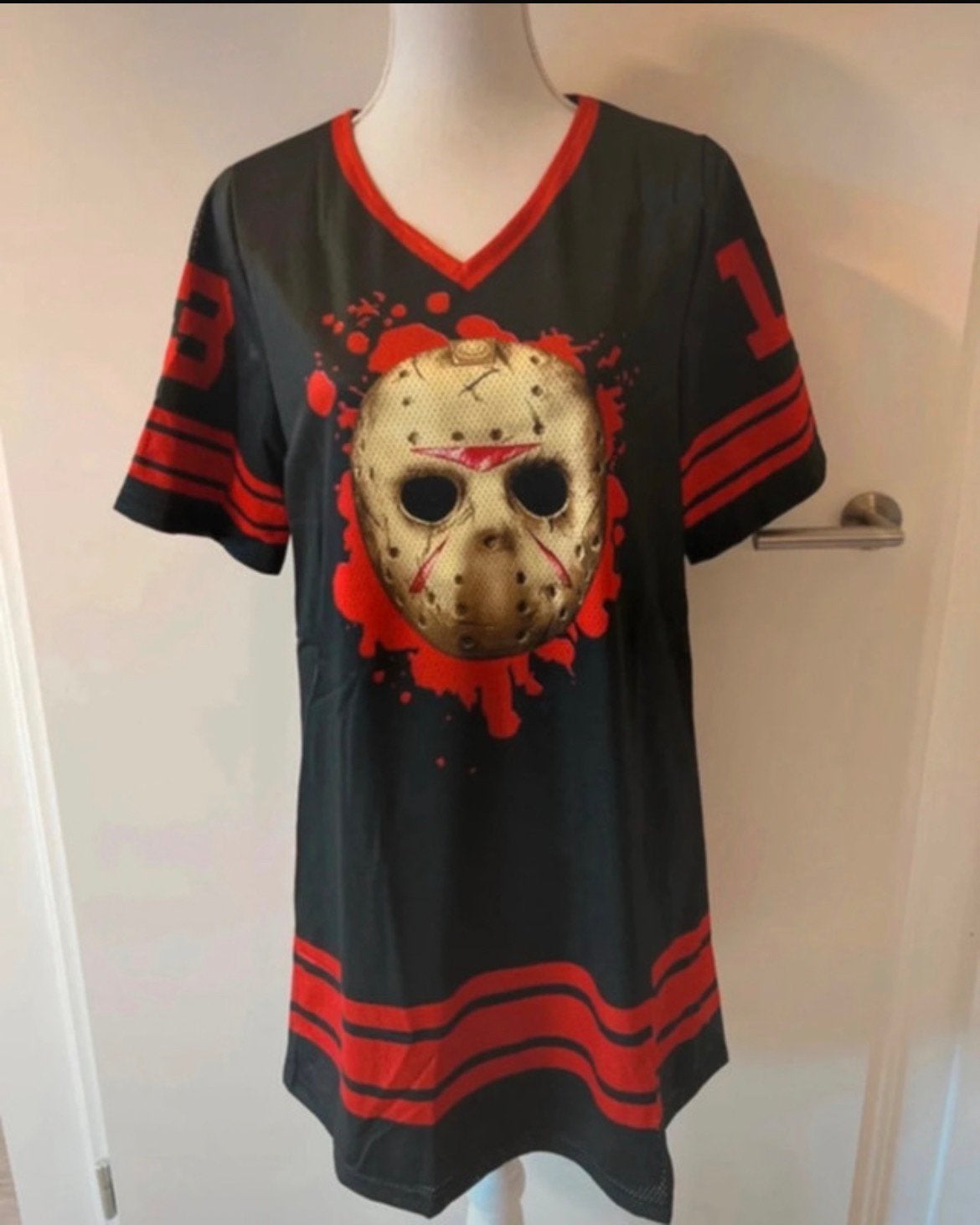 Jason voorhees kostuum halloween xl, xxl, Maat 42/44 (L), Nieuw, Ophalen of Verzenden, Halloween