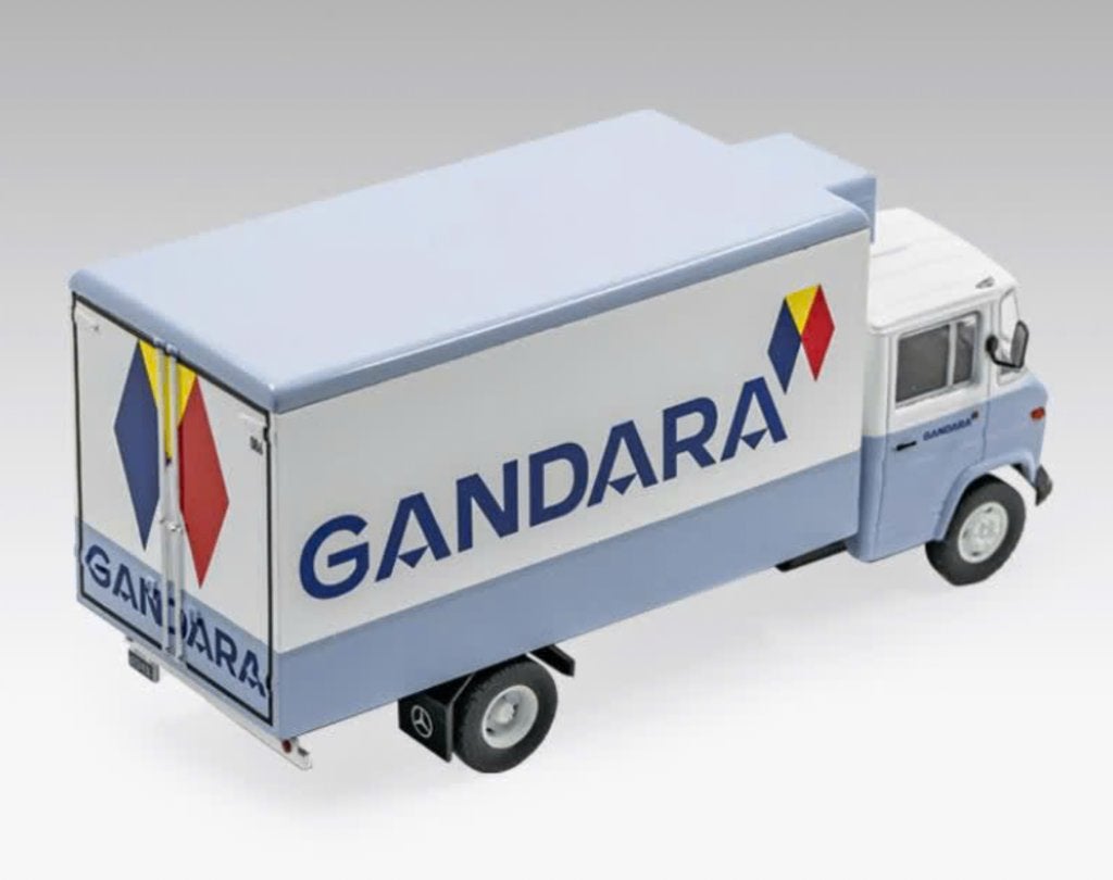 Mercedes Benz L 608 D 1969 koelwagen Gandara schaal 1/43, Verzenden, Nieuw, Bus of Vrachtwagen, Overige merken