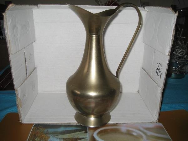 Tinnen drank schenkkan ca 25 cm hoog, Ophalen of Verzenden