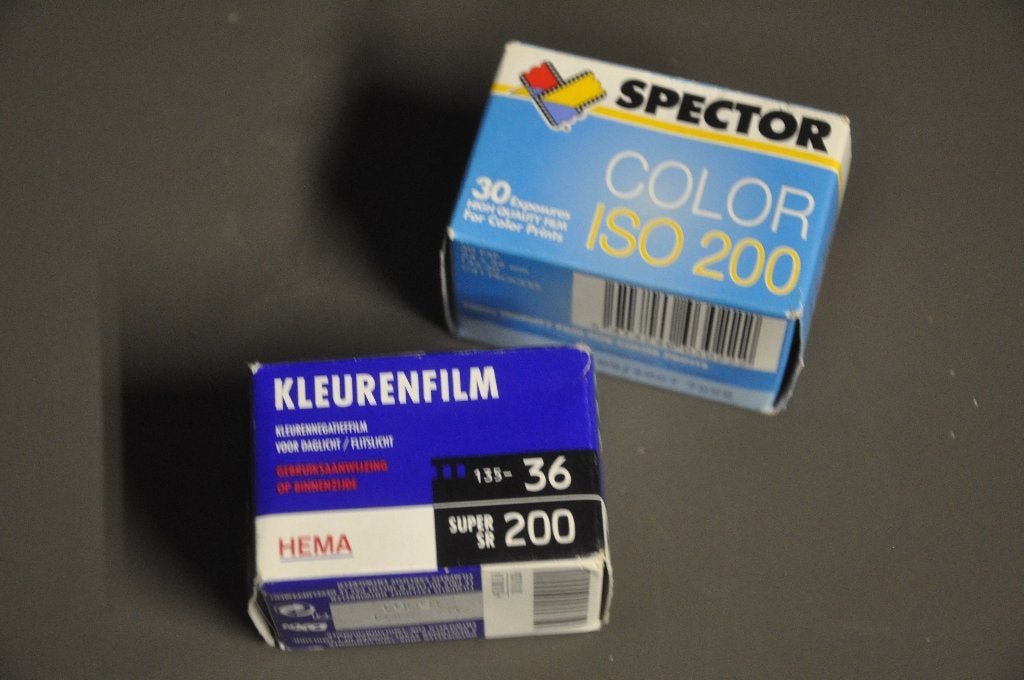 twee oude foto rolletjes, Ophalen of Verzenden, Nieuw, Fotoalbum-accessoire