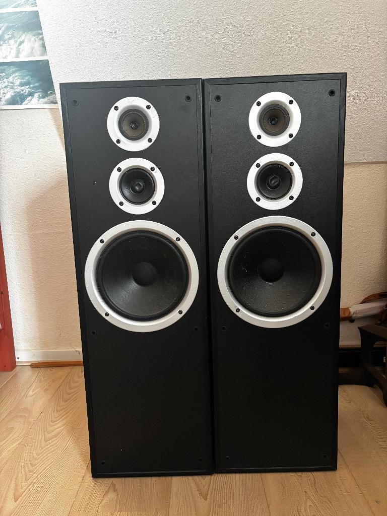 JAMO studio 180 boxen, Audio, Tv en Foto, Luidsprekers, Ophalen, Gebruikt, 120 watt of meer, Front, Rear of Stereo speakers