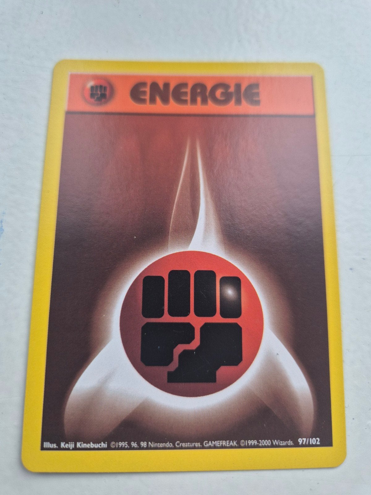 Pokémon Kaart: Fighting Energy (Vechtenergie) - Base Set, Ophalen of Verzenden