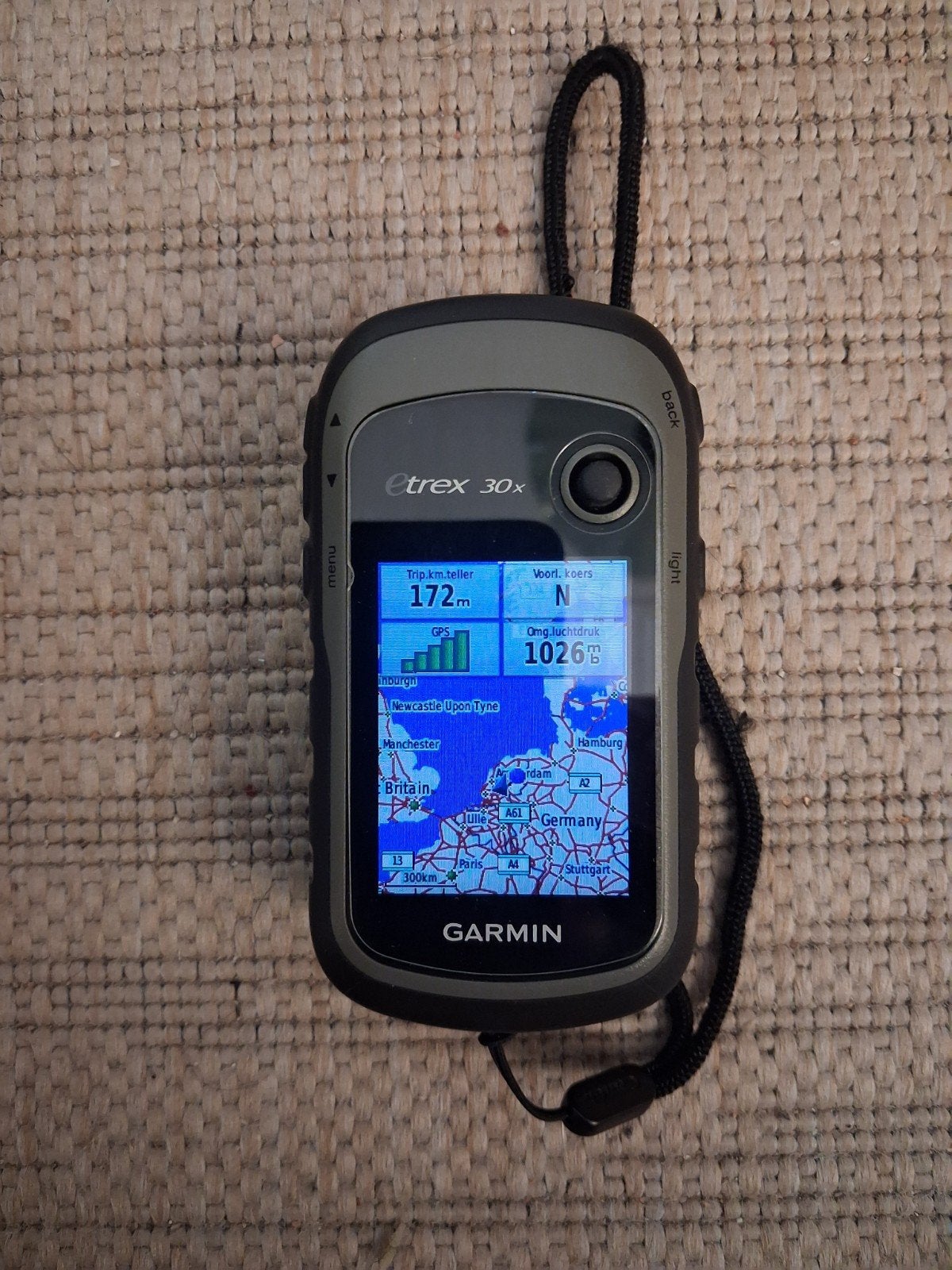 Garmin E Trex 30x, Ophalen, Zo goed als nieuw, Navigatie of Gps