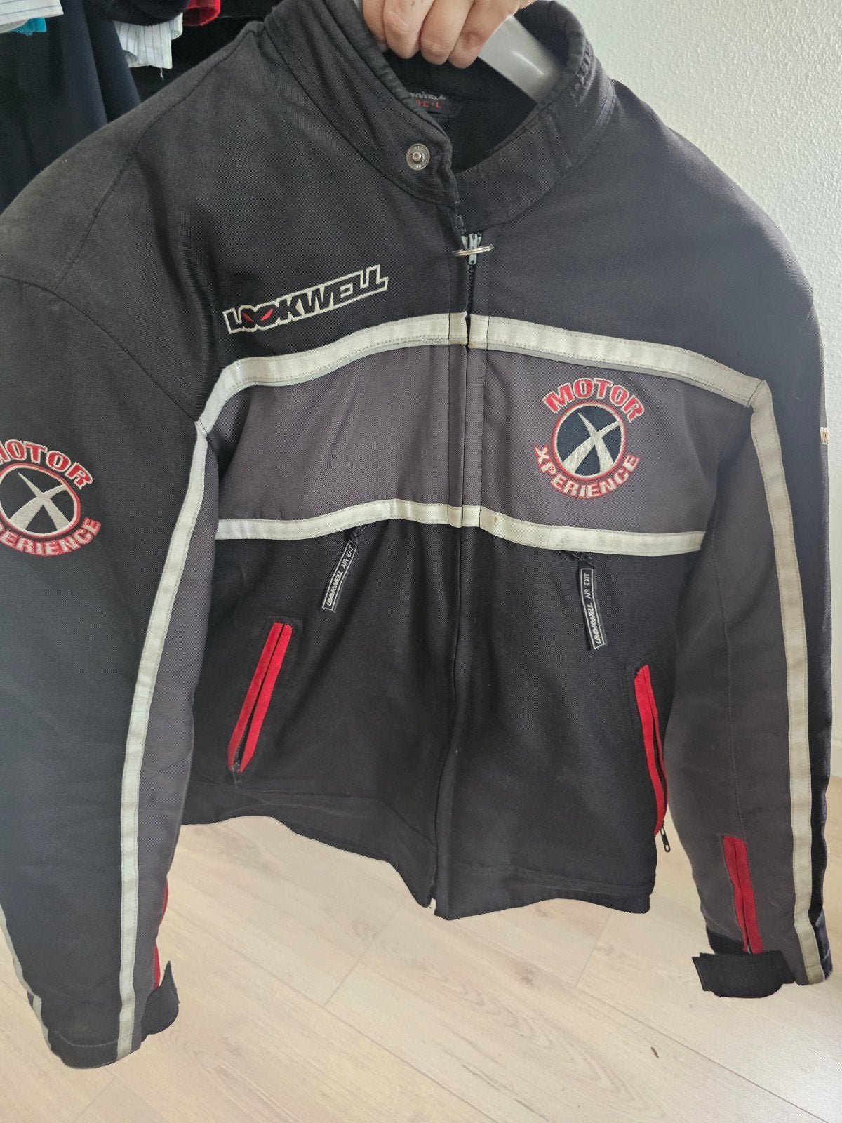 Motorjas Lookwell maat 52, Ophalen, Tweedehands, Jas | textiel