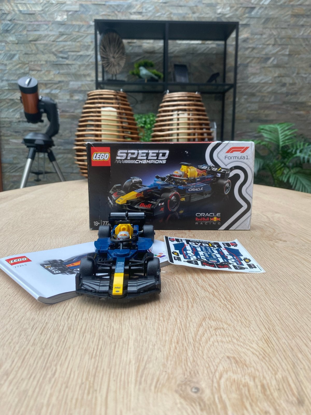 LEGO Speed Champions Red Bull Racing F1 auto (77243), Gebruikt, Lego, Compleet, Complete set