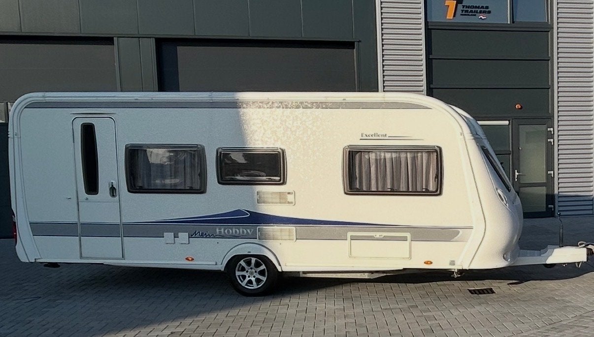 Hobby 540 KMFE Excellent - Ideale Gezinscaravan (2009), Caravans en Kamperen, Frans bed, Hobby, Particulier, 5 tot 6 meter
