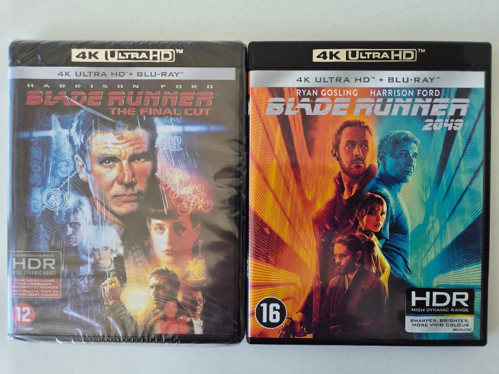 Blade Runner Final Cut + Blade Runner 2049 - 4K UHD BD, Cd's en Dvd's, Ophalen of Verzenden, Nieuw in verpakking, Actie