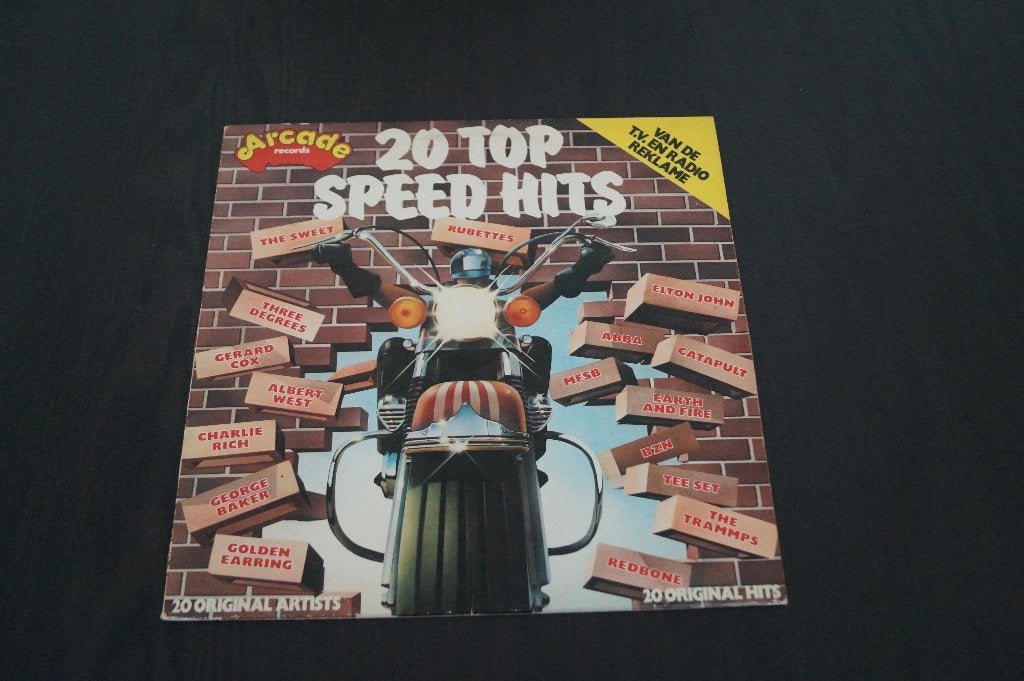 LP 20 Top Speed Hits - orginele hits - krasvrij 1610, Ophalen, LP, Pop, Zo goed als nieuw