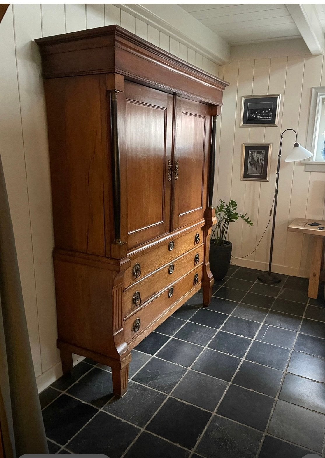 Hoffz stijl Kast Kabinet, Ophalen, 200 cm of meer, 150 tot 200 cm, Zo goed als nieuw