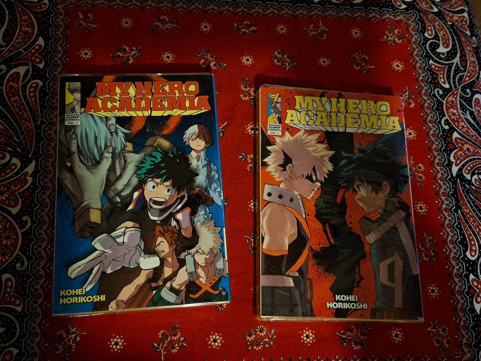 my hero academia manga deel 2 en 3, Boeken, Meerdere comics, Ophalen of Verzenden, Zo goed als nieuw, Japan (Manga)