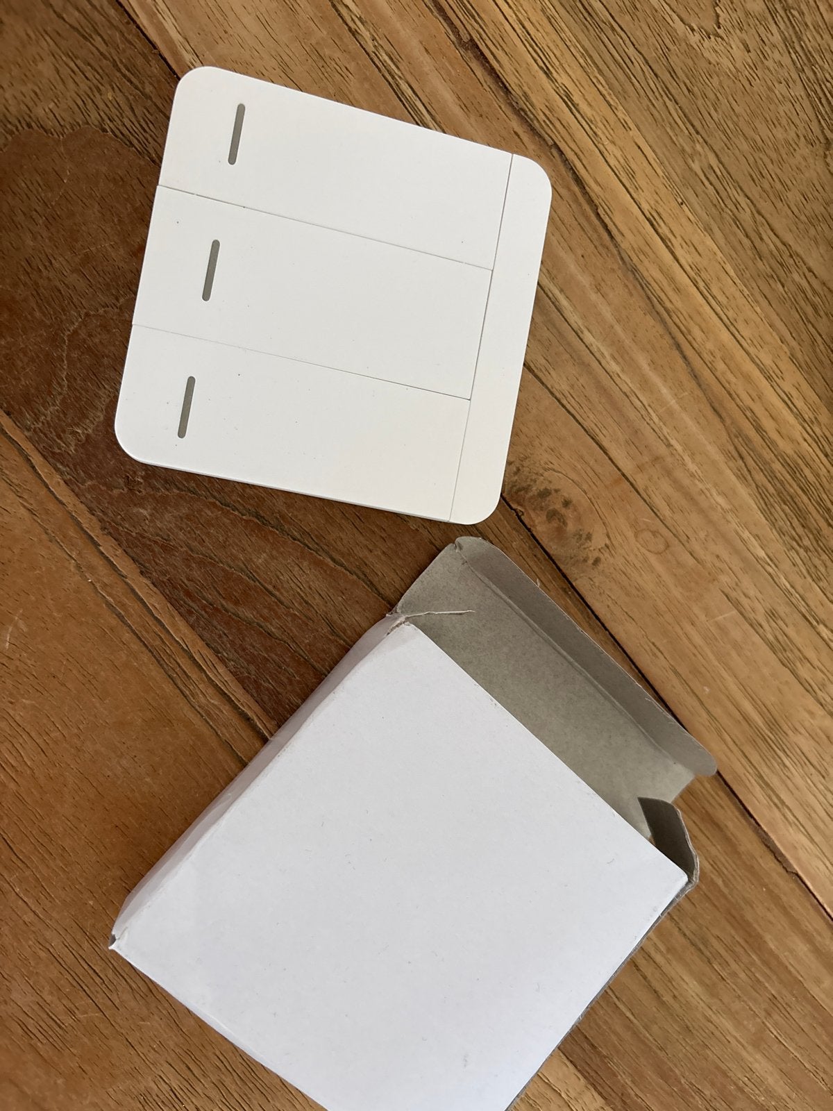RF 433 mhz wandschakelaar met 3 knoppen, Wit, Overige merken, Kunststof, Smart home compatibel