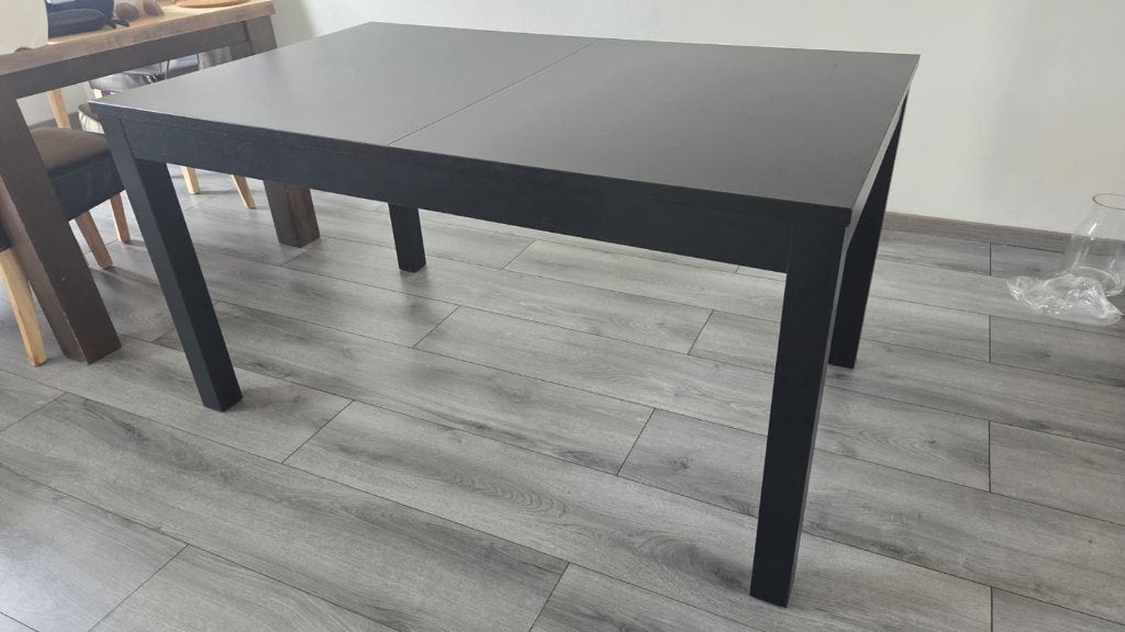 IKEA uittrekbare tafel BJURSTA, Ophalen, 200 cm of meer, 50 tot 100 cm, Zo goed als nieuw