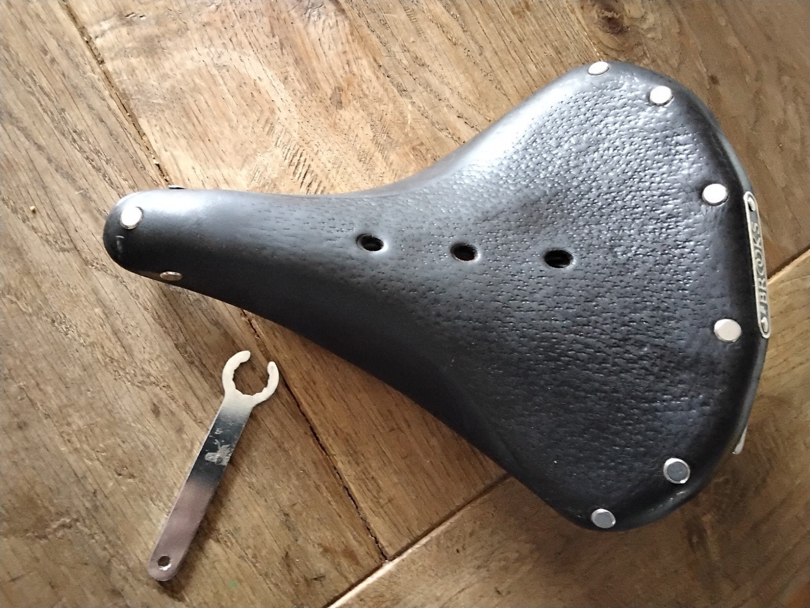 Brooks B67S dames fietszadel - Leer - Zwart, Ophalen of Verzenden, Zadel, Leer
