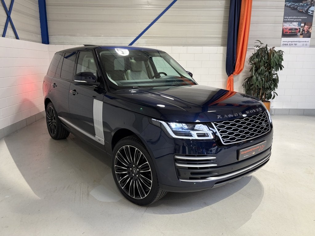 LAND ROVER Range Rover 5.0 V8 ST 525pk Aut Autobiography 360, Gebruikt, Blauw, Bedrijf, SUV of Terreinwagen