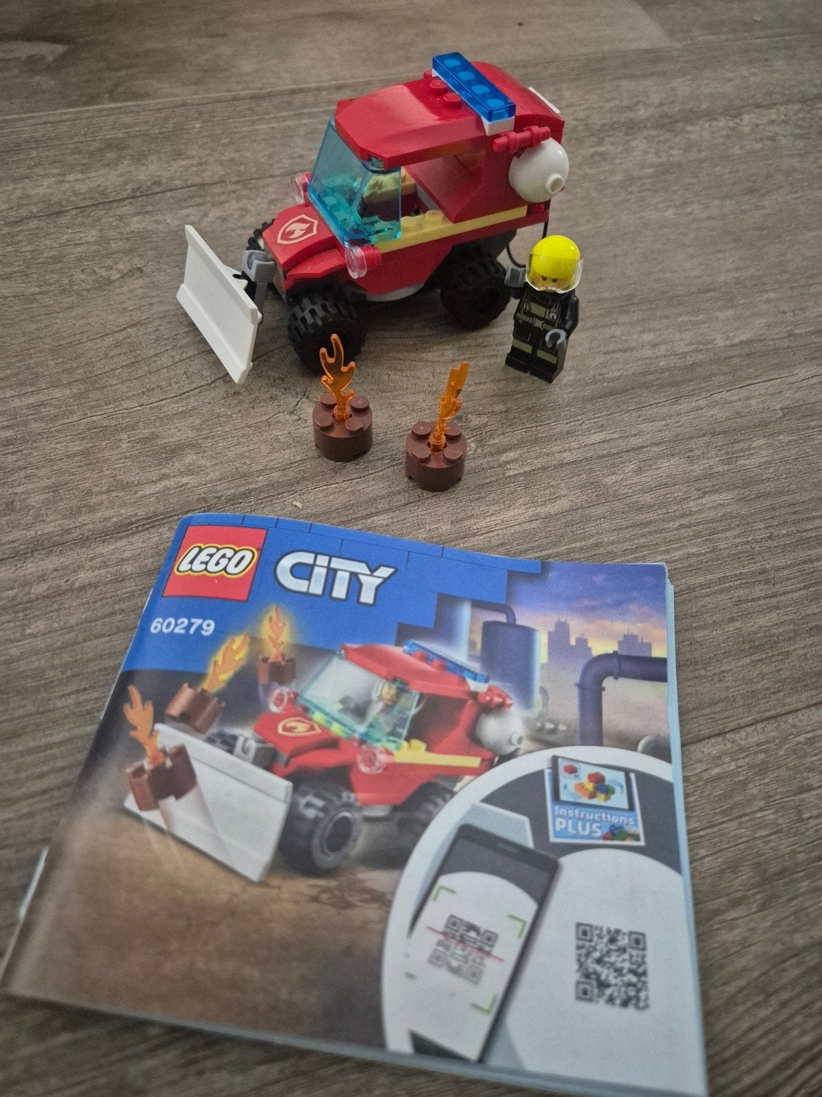 LEGO City 60279 Brandweerwagen met Minifiguur, Kinderen en Baby's, City, Lego, Ophalen of Verzenden, Zo goed als nieuw