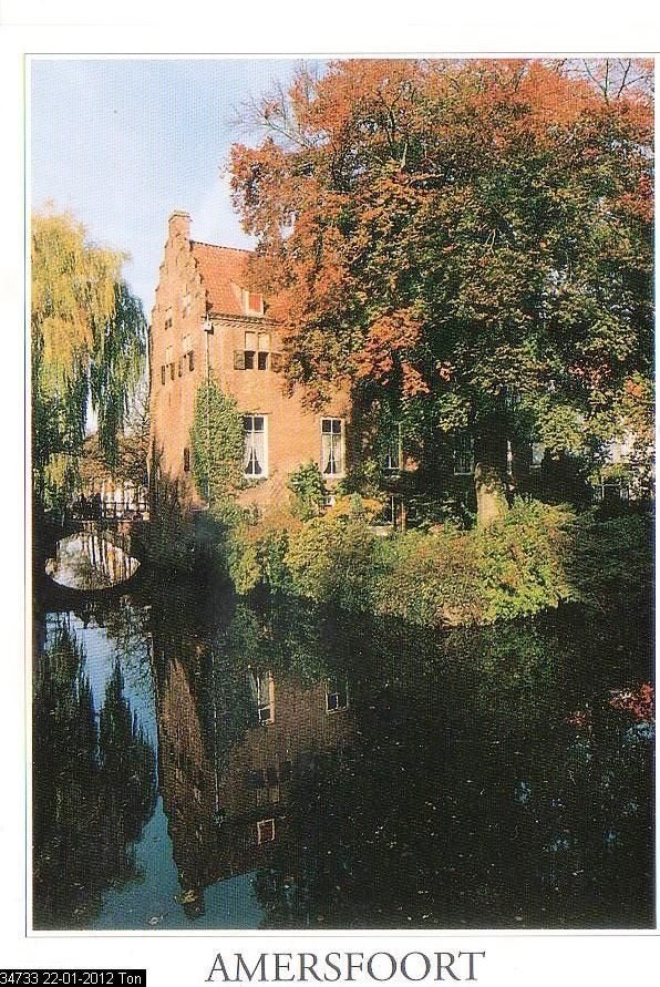 Ansichtkaart 	Amersfoort	Kortegracht	met muurhuizen, Verzamelen, Verzenden, 1980 tot heden, Gelopen, Utrecht