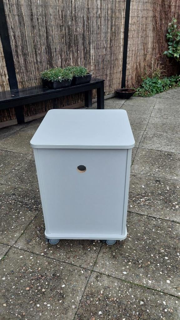 Verrolbaar printerkastje   merk Rocada, Huis en Inrichting, Kasten | Computermeubels, Gebruikt, 70 tot 120 cm, Ophalen