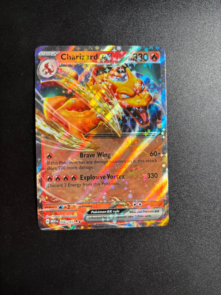 Charizard ex (MEW 006), Hobby en Vrije tijd, Verzamelkaartspellen | Pokémon, Ophalen of Verzenden, Zo goed als nieuw