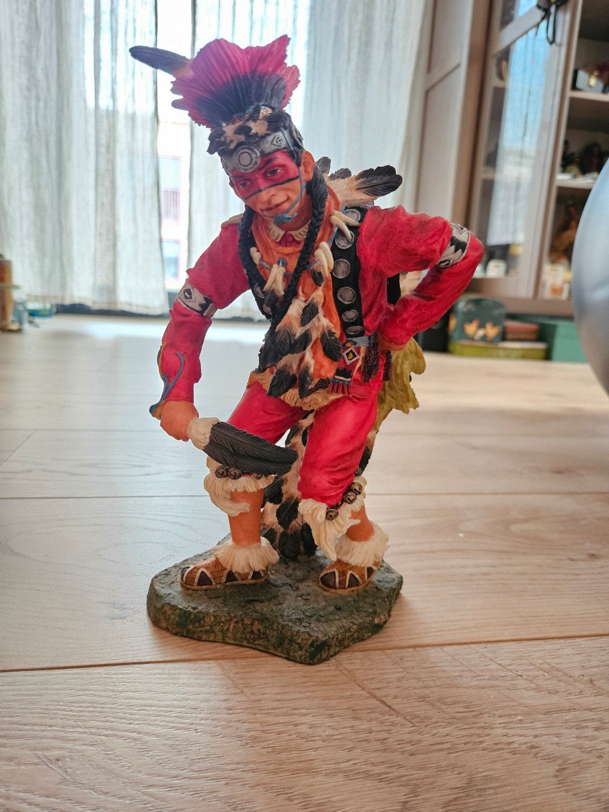 Veronese Design Sioux Grass Dancer Beeldje, Ophalen of Verzenden, Zo goed als nieuw, Mens