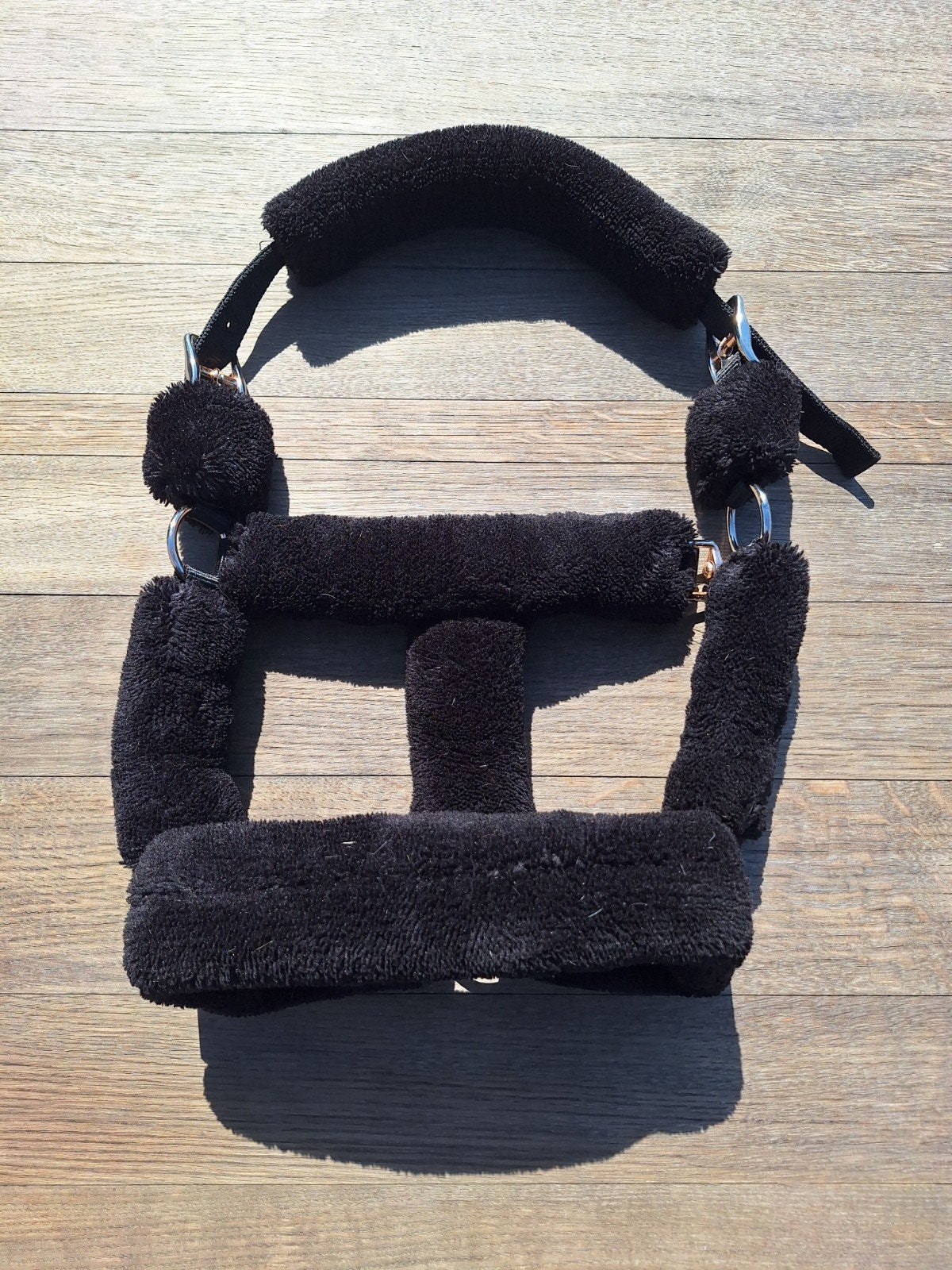 bont halster, maat cob, Dieren en Toebehoren, Ophalen of Verzenden, Zwart, Halster, Cob