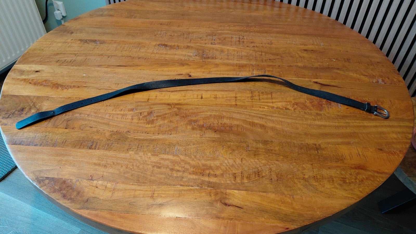 Elegante zwarte broekriem, Minder dan 3 cm, 100 cm of meer, Zwart, Heupriem