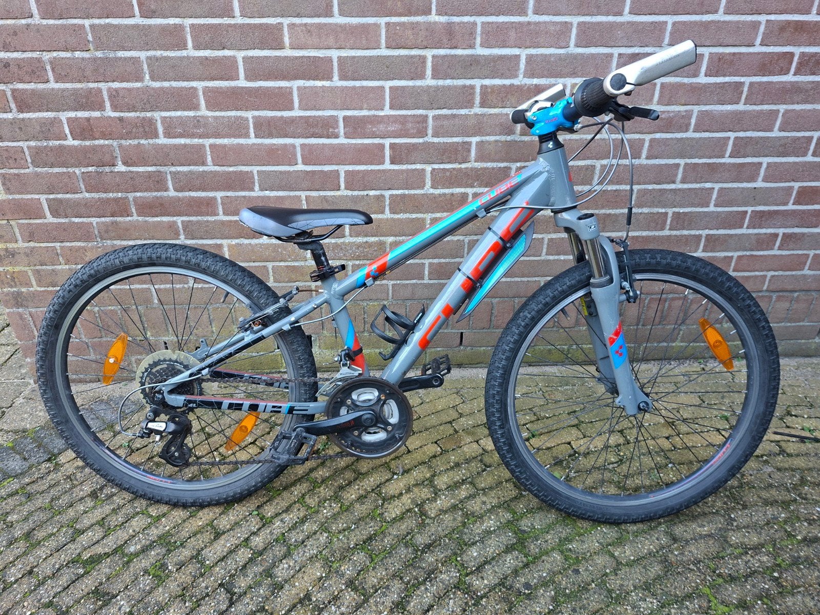 Cube 240 Kinderfiets 24 inch - 21 versnellingen, Fietsen en Brommers, Ophalen, Velgrem, Versnellingen, Cube
