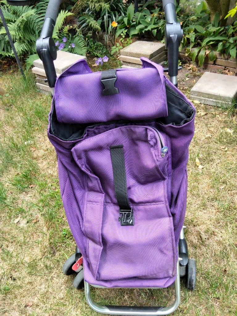 Boodschappenkar, Ophalen, 40 tot 60 cm, Wieltjes, Gebruikt