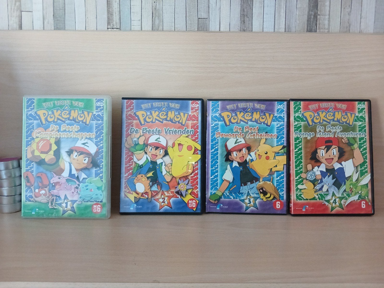 Pokémon DVD Boxset - De Beste Kampioenschappen & Meer, Gebruikt, Tekenfilm, Anime (Japans), Nederlands
