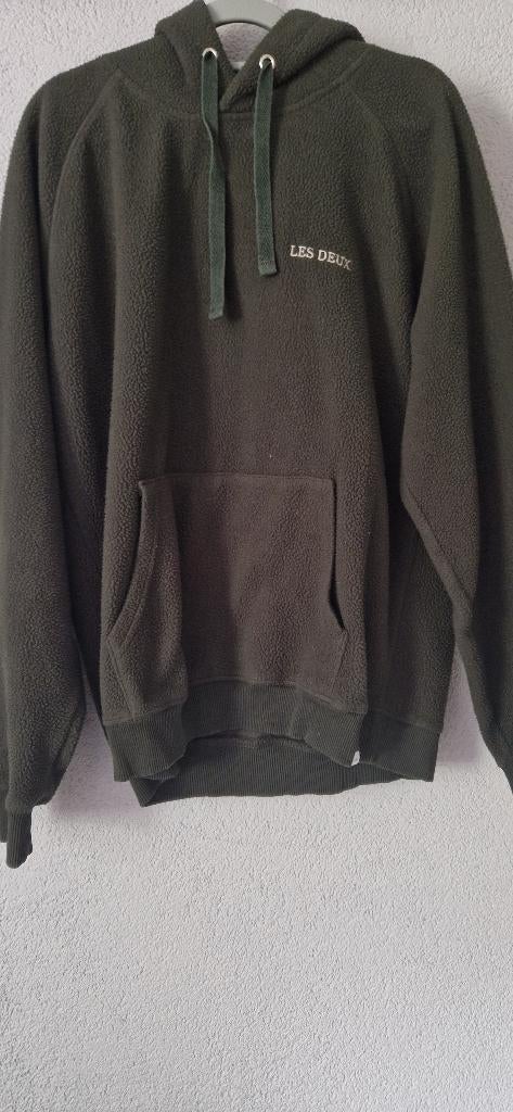 Les Deux teddy hoody green Maat M, Les deux, Zo goed als nieuw, Groen, Verzenden