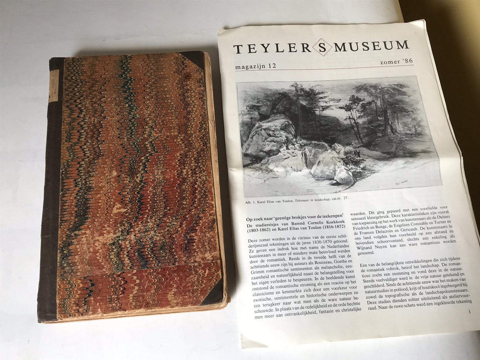 Herinneringen en mededeelingen van eenen Landschapschilder, Boeken, Ophalen of Verzenden, Gelezen, Europa