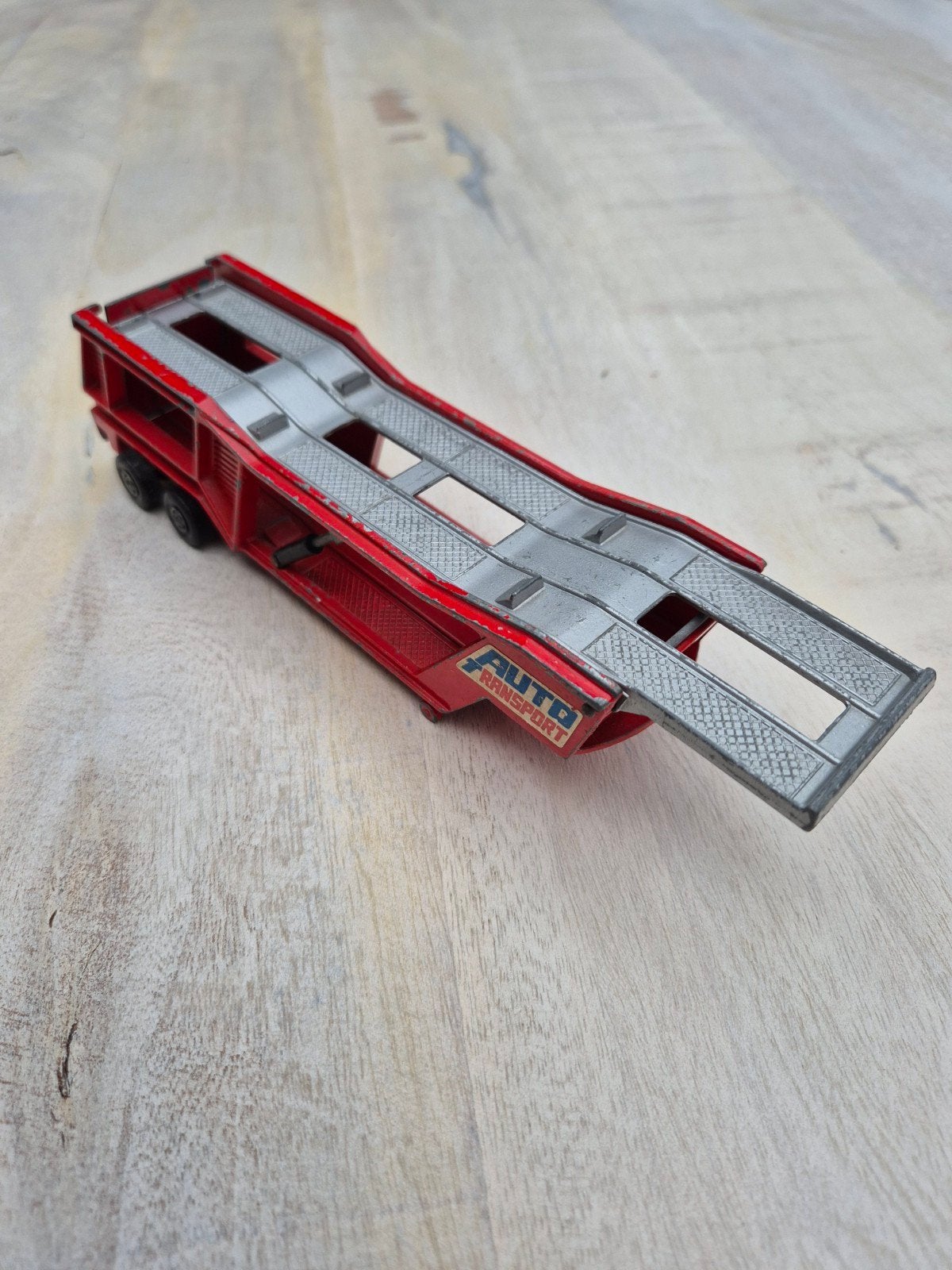 Matchbox Car Transporter Zonder vrachtwagen., Ophalen of Verzenden, Gebruikt, Bus of Vrachtwagen
