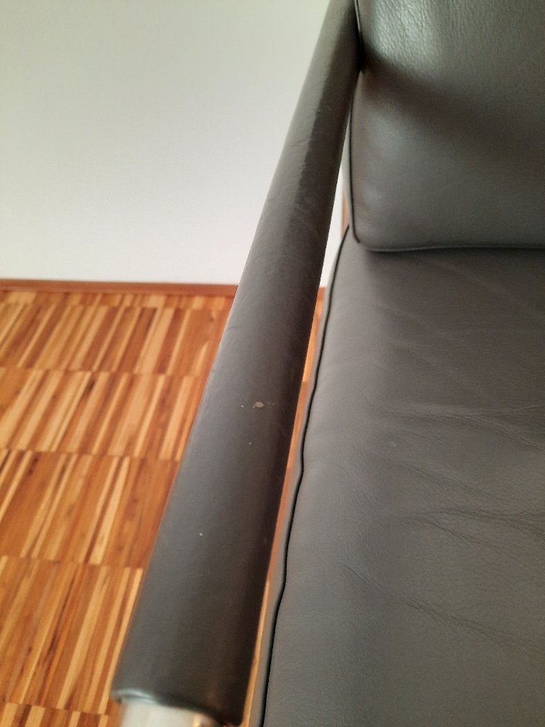 Zanotta Susanna stoel fauteuil 007546, Ophalen, Zo goed als nieuw, Grijs, Eén