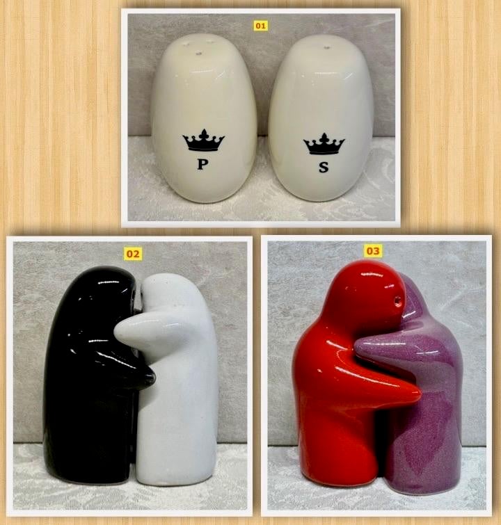 Peper en Zout stelletjes 3 stuks ., Ophalen of Verzenden, Zo goed als nieuw