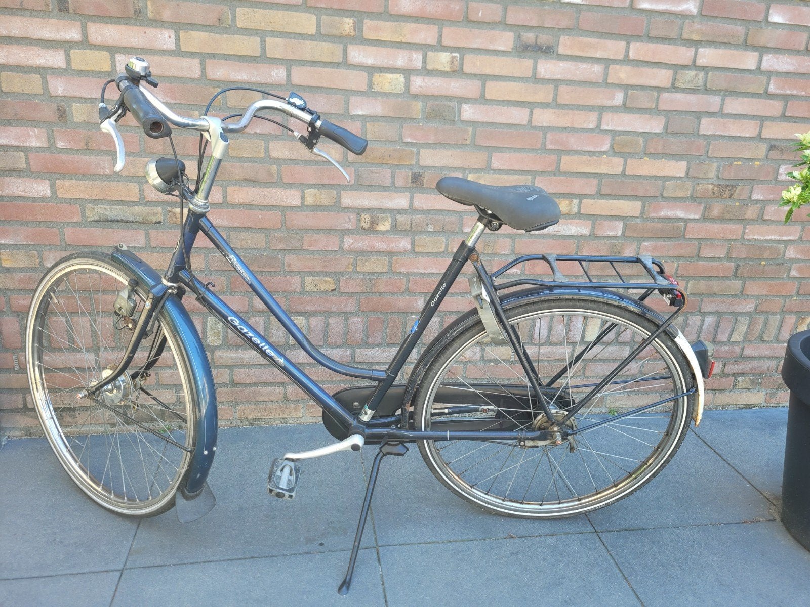 gazelle primeur 3 versnellingen 28 inch wielen 57 cm frame., Ophalen, Gebruikt, Versnellingen, 56 cm of meer