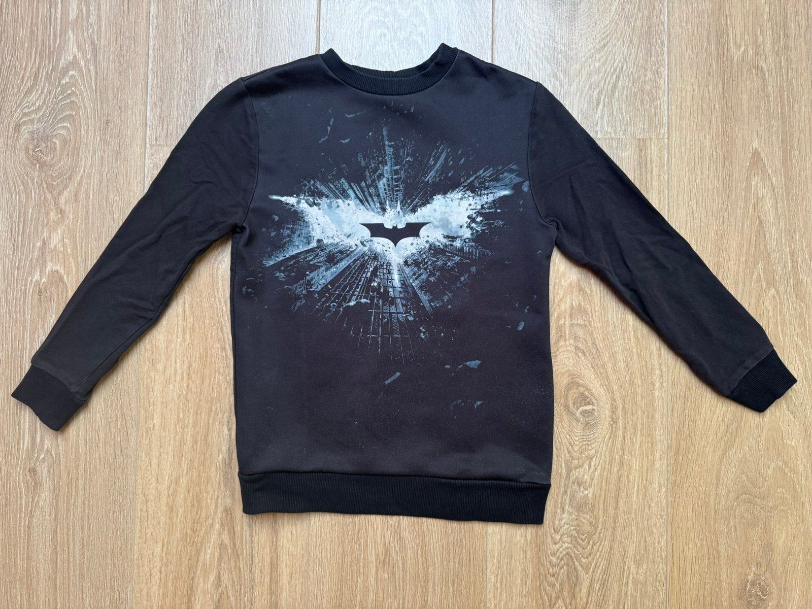 River Island Batman trui zwart maat 116, Ophalen of Verzenden, Gebruikt, Jongen, Trui of Vest