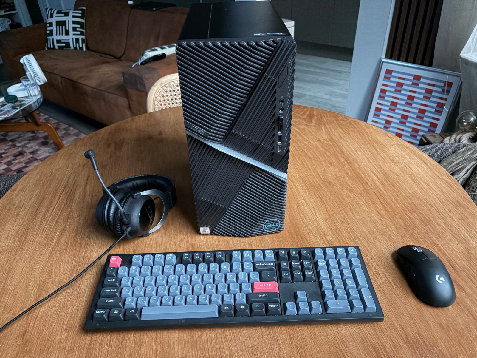 Gaming PC Set | RTX 3060 Ti | i7 | 4K Monitor | Keychron V6, Ophalen, HDD, Zo goed als nieuw, Gaming
