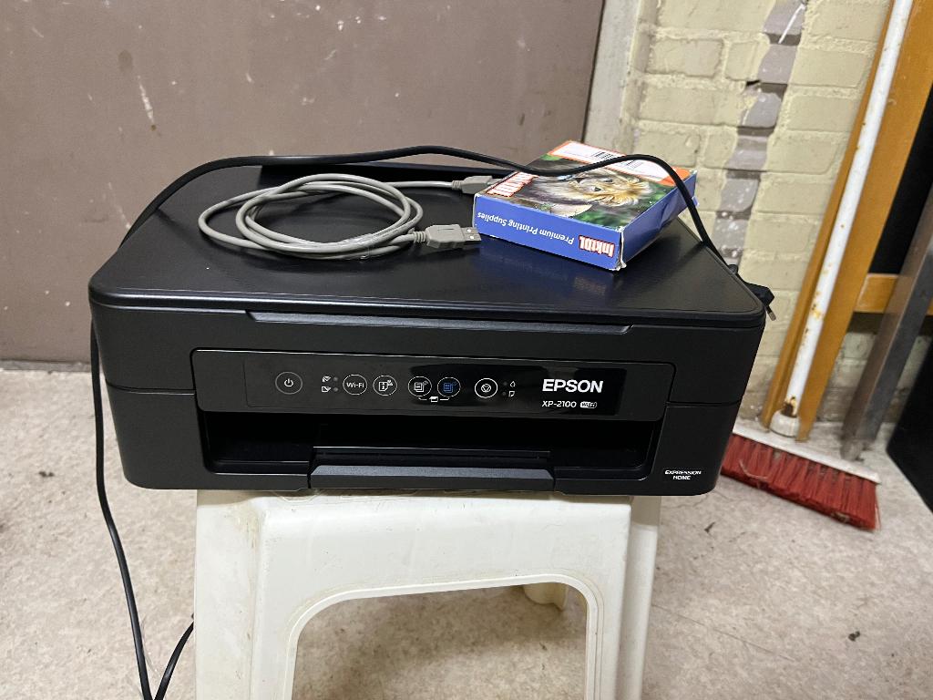 Epson XP-2100 printer met extra inktpatroon, Ophalen, Gebruikt, Overige typen, Epson